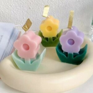 Minecraft floral candle