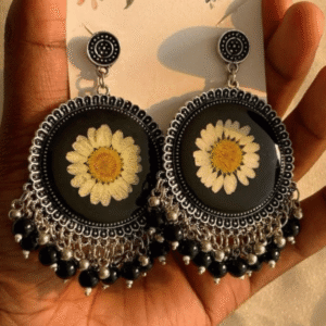 Earrings tradional resin jhumka