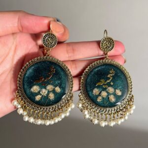 Resin handmade jhumka